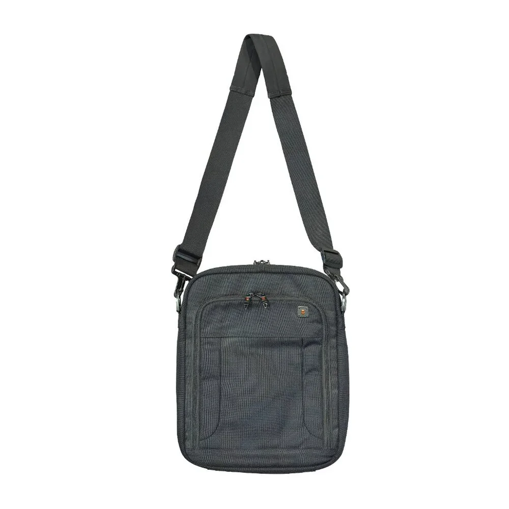 Victorinox Crossbody Shoulder Bag Travel Organizer Swiss Army Gray
